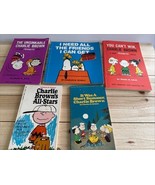 Peanuts Snoopy Charlie Brown Cartoon Comic 5 Picture Comic Book Lot - $25.36 CAD