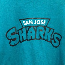 Gildan San Jose Sharks teal mens shirt size M - £16.81 GBP