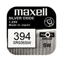 Maxell Watch Battery Button Cell LR41 AG3 192 30 Batteries, Hologram Packaging T - £9.98 GBP