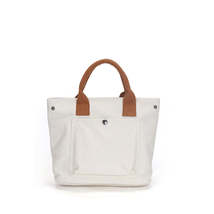 Women&#39;s canvas bags retro casual work handbags Tote lightweight top handle purse - £23.97 GBP