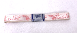 Vintage H Carlin Gift Wrap Ribbon Printed w Bunnys Cats Jack In Box MIP ... - $230.76 MXN