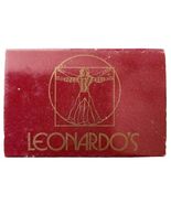 Leonardo&#39;s Discotheque Club Vintage Box Matches San Juan Puerto Rico E76m2 - $28.01 CAD