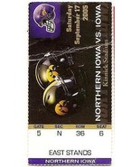 2005 Sept 17th Ticket Stub Northern Iowa @ Iowa College Football Kinnick... - $275.55 MXN