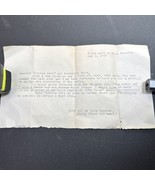 Vintage 1959 Typed Love Letter Ephemera – Romantic Mid-Century Correspon... - €17,15 EUR