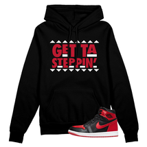 Satin Bred 1 University Red White Black Retro High OG Hoodie Match GET - £49.77 GBP+