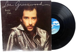Lee Greenwood signed 1982 Inside Out Album Cover/LP/Vinyl Record- JSA #GG08526 - £43.28 GBP
