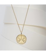 Dog Paw Necklace-Engravable Pendant-Pet Lover Jewelry-Customizable Charm - $5,532.13 MXN+