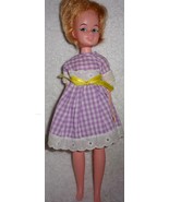 Standard Dolls Blonde Suzy 12” Fashion Doll In Gingham Dress Has Marking... - $21.93 CAD