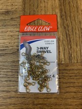 Eagle Claw 3-way Swivel Size 4 - £6.91 GBP