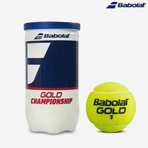 Babolat Gold Championship Tennis Ball Racquet Ball 2 Balls / 1 Can Yello... - €17,12 EUR