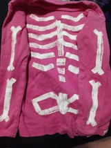 baby gap 2 year pink skeleton long sleeve shirt - £3.86 GBP