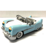 Chevron Cars Della Deluxe #27 Light Blue White Convertible but Roof Is M... - $13.57 CAD