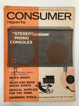 VTG Consumer Reports Magazine March 1960 Wash-and-Wear Dress Shirts No Label - £10.62 GBP