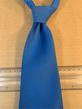 Vintage Blue Polyester Pointed Neck Tie-HABANDS 2.5”W Men’s EUC - $4.95