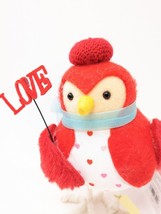 2023 Target Spritz Wonder Shop Valentines Day Bird Aerial Nwt Love Red Felt - $8.80