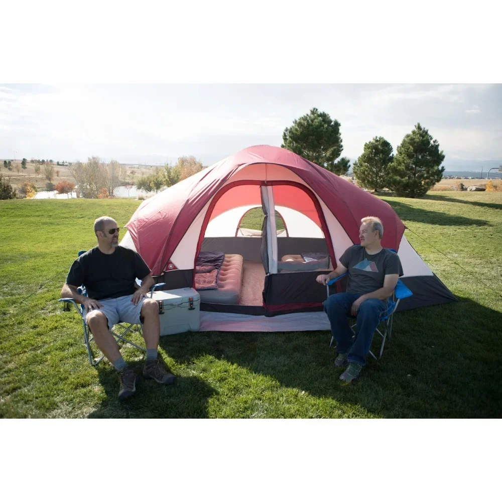 8-Person Modified Dome Tent with Rear Window - £105.93 GBP