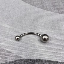 In Stock Gauge/Thickness 3.5mm Titanium Body Jewelry Bent Barbell - $35.00