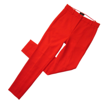 NWT J.Crew High Rise Cameron in Cerise Red Orange Four Season Stretch Pants 4T - £47.79 GBP