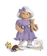 Bitty Baby American Girl Springtime 15&quot; Purple Dress Doll Outfit America... - $65.52 CAD