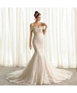 Beautiful Dress elegant off white wedding dress mermaid sweetheart corse... - €435,07 EUR