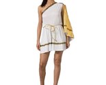 Women&#39;s Toga Dress Theater Costume L White - £95.69 GBP