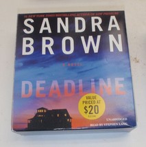 DEADLINE by Sandra Brown 11 CDs Unabridged Audiobook - $14.99