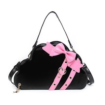 Kawaii Patent Leather Cloud Shape Lolita Tote for Young Girls JK Purses and Hand - £55.96 GBP