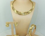 Yuminglai classy dubai gold jewelry fine jewelry sets for women party fhk12492 thumb155 crop