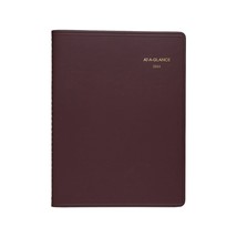 2024 AT-A-GLANCE 8.25&quot; x 11&quot; Weekly Appointment Book Winestone (70-950-5... - $45.59
