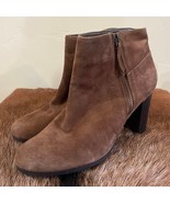 COLE HAAN $280 NWOT Davenport Bootie Style W05295 7.5 Brown Suede - $1,694.51 MXN