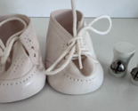 Vintage Baby Keep Tys Lace Covers Shoes with Bells - $22.76