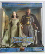 Arwen and Aragorn Barbie Doll Lord of the Rings Ken &amp; Barbie ~ New In Box. - £236.63 GBP