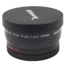 ULTIMAXX 58mm 0.43x Profi Weitwinkel Objektiv Mit / Makro für Canon Niko... - £20.53 GBP