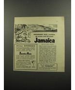 1953 Jamaica Tourist Board Ad - Dependable daily sunshine all winter - £14.55 GBP