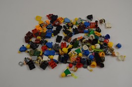 LEGO Minifigures Assorted Parts Lot Shovel Helmet Hair Accessories +more - £30.88 GBP