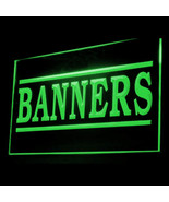 120076B Banners Advisement Concert Large Colourful Innovative LED Light ... - $21.99