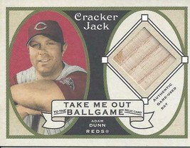2005 Topps Cracker Jacks Take Me Out To The Ballgame Relics Adam Dunn AD Reds - £2.73 GBP