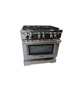 Kitchen Aid 36'' 6-Burner Dual Fuel Range,Commercial-Style Model KDRS467... - $3,415.50