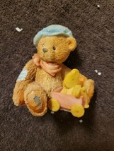 1992 Cherished Teddies "Harrison" Brother Bear Figurine #911739 - £10.27 GBP