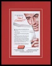 1954 America Fore Insurance Group Framed 11x14 ORIGINAL Vintage Advertis... - £38.71 GBP