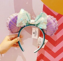 Tokyo Disney The Little Mermaid Ariel Head Band TDS TDR TDL - £57.63 GBP