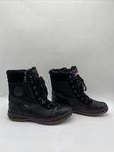 Pajar Men&#39;s Tour Waterproof Leather Boots Black Size 10-10.5 - $64.34