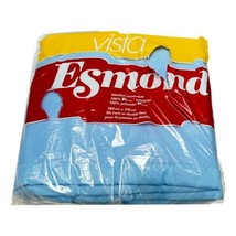 Esmond Blanket Blue  Twin Polyester 70 x 82 inch Vintage 70s New - $94.99