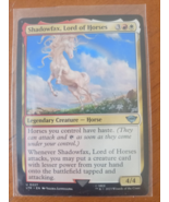 Shadowfax Lord Of Horses Magic The Gathering Lord Of The Rings 227 MTG - $47.75 MXN