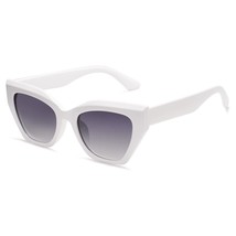 SOJOS Square Cateye Polarized Sunglasses for Women Retro Classic Vintage Trendy  - £24.04 GBP