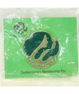 Girl Scouts Contemporary Membership Pin Green Metal Enamel  NEW - $13.04 CAD
