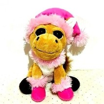 Donkey Stuffed Plush Pink Stocking Cap Scarf The Petting Zoo Horse Pony ... - £6.08 GBP