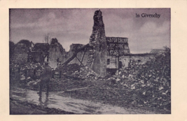 Givenchy Pas De Calais France ~WW1 War DAMAGE-1916 Military Field Post-
show ... - £8.51 GBP