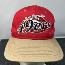 Drew Pearson San Francisco 49ers Embroidered Logo Snapback Hat Niners Vintage - £23.64 GBP