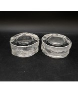 Partylite Iceland Tealight Holder P7223 Glass Clear LOT 2 - €15,47 EUR